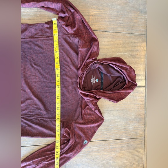 Kuhl Maroon Hooded Shirt - Picture 4 of 9